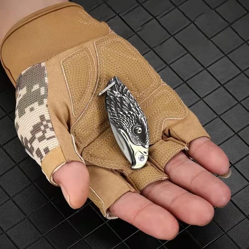 HBZ Mini Zipper Keychain Knife Portable Outdoor Survival Emergency Tool Unboxing Foldable Stainless Steel EDC Key Ring
HBZ Mini Zipper Keychain Knife Portable Outdoor Survival Emergency Tool Unboxing Foldable Stainless Steel EDC Key Ring
