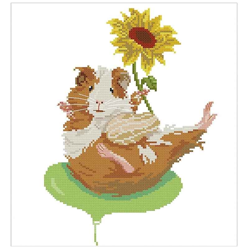 Штампованные наборы для вышивки крестиком для начинающих, предпечатный узор, вышивка, наборы для начинающих-Подсолнухи и мышь
Штампованные наборы для вышивки крестиком для начинающих, предпечатный узор, вышивка, наборы для начинающих-Подсолнухи и мышь