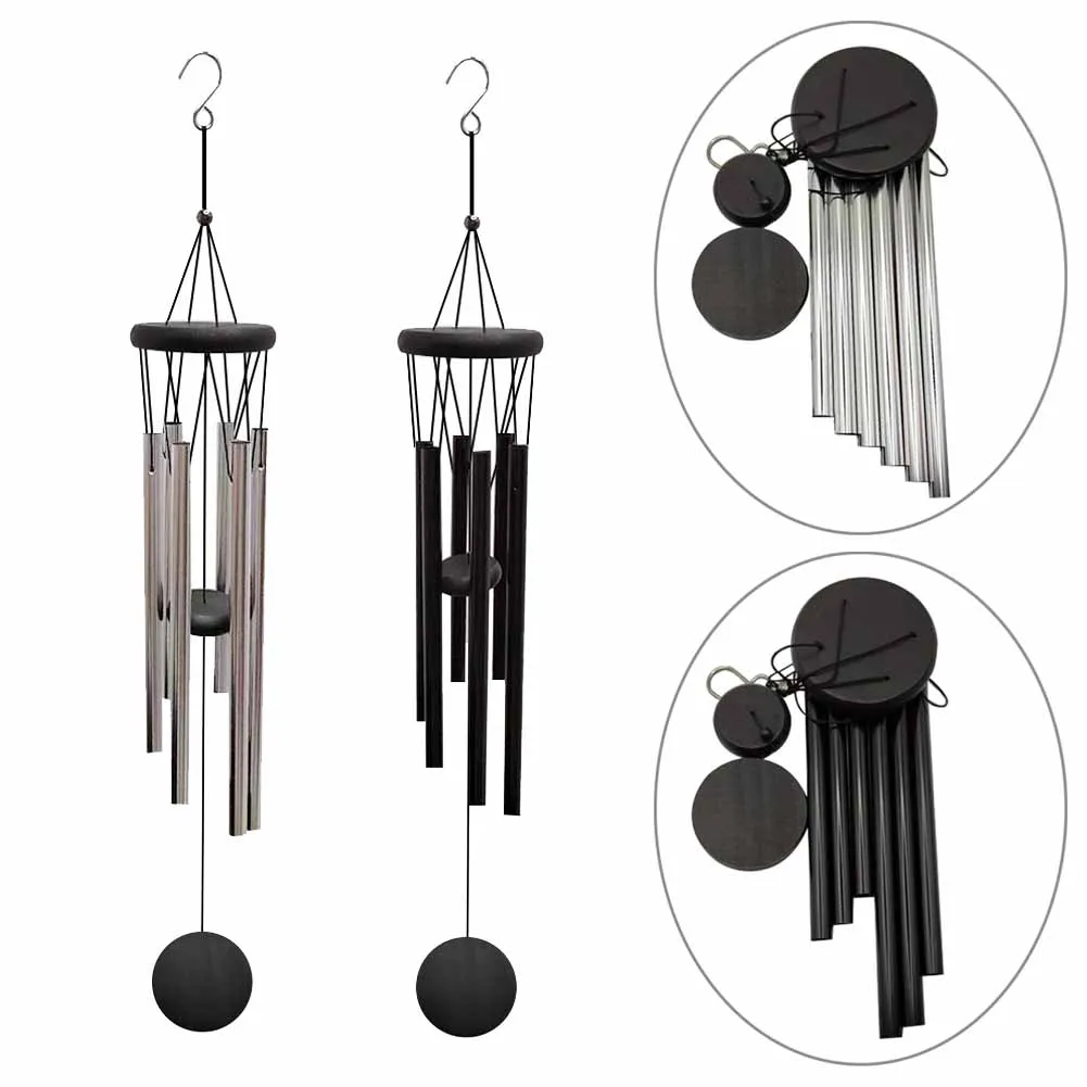 Wind Chimes Outdoor 68cm 6 Tubes Rustproof Aluminum Tubes Wooden Wind Bell Romantic Memorial Windchimes For Home Garden Patio
Wind Chimes Outdoor 68cm 6 Tubes Rustproof Aluminum Tubes Wooden Wind Bell Romantic Memorial Windchimes For Home Garden Patio