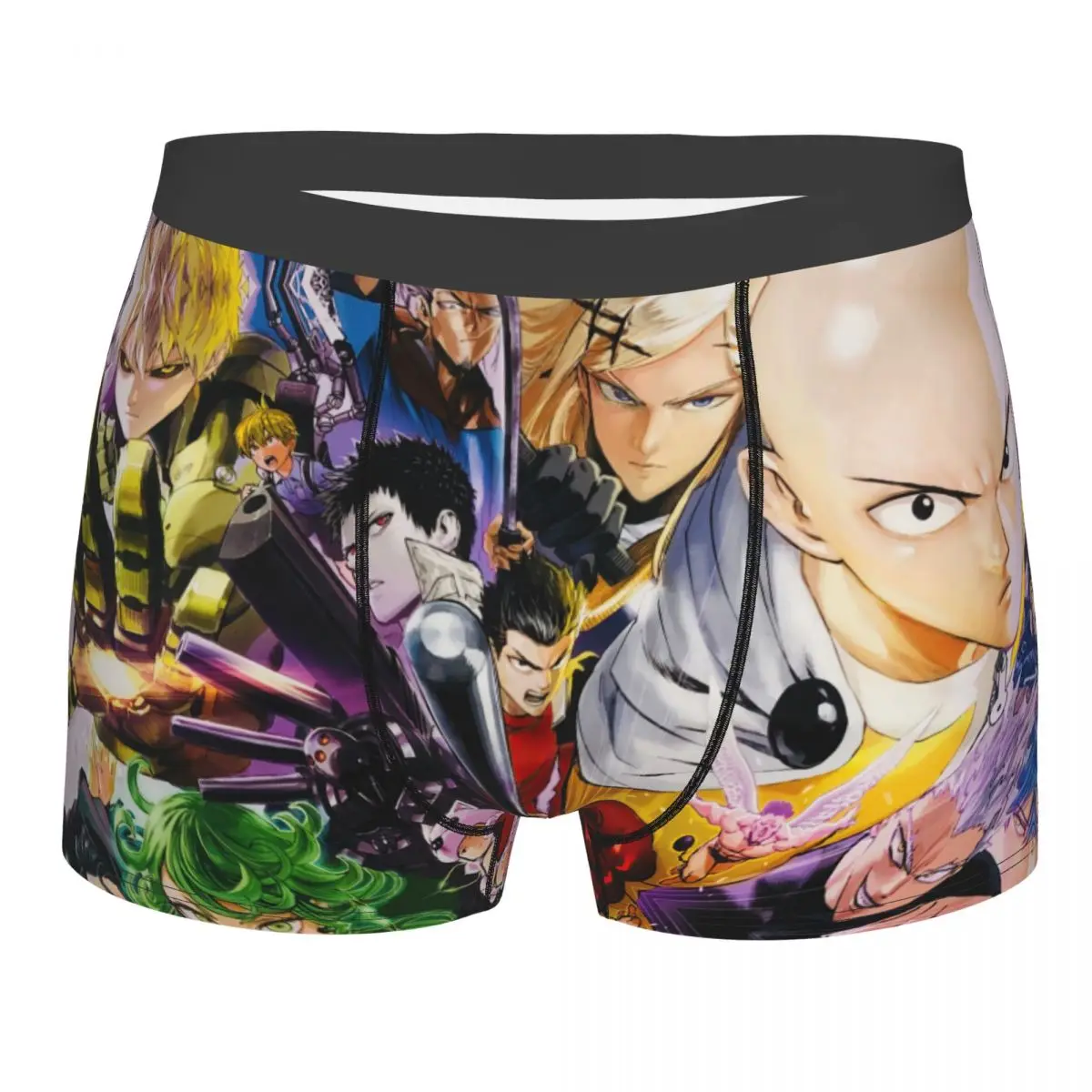 

S Class Characters ONE PUNCH-MAN Saitama Genos Anime Underpants Panties Shorts Boxer Briefs Male Underwear Homme