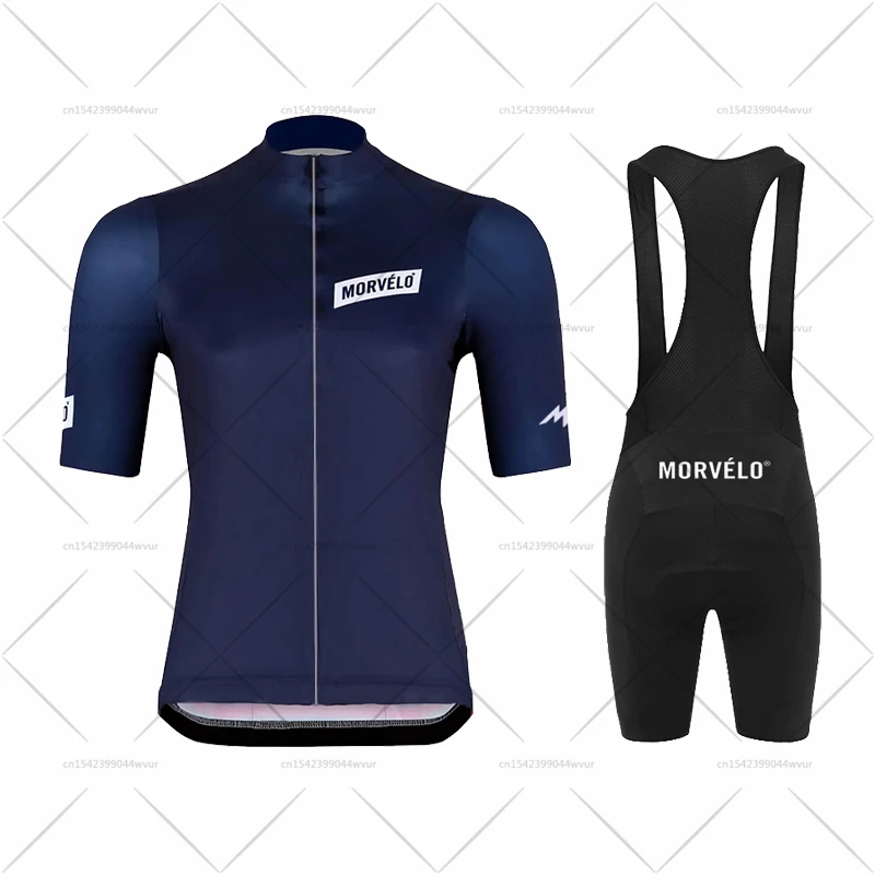 morvelo navy blue Cycling Jersey Set Bike Uniform 2022 summer Breathable Cycling Clothing MTB maillot ropa ciclismo Bicycle wear
morvelo navy blue Cycling Jersey Set Bike Uniform 2022 summer Breathable Cycling Clothing MTB maillot ropa ciclismo Bicycle wear