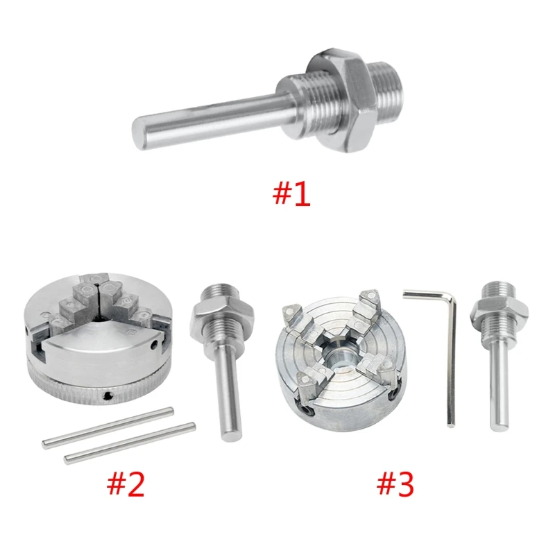 Comapct Zinc Alloy 3-Jaw Lathe Chuck with Large Clamping Range in Machine Tool Accessories Fitting for Electric Drill
Comapct Zinc Alloy 3-Jaw Lathe Chuck with Large Clamping Range in Machine Tool Accessories Fitting for Electric Drill