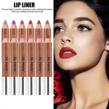 12Pcs Lip Liner Pack Waterproof Ultra Fine Lip Pencil Makeup Gift Set Smooth Matte Lip Pencils High Pigmented Lip Makeup
