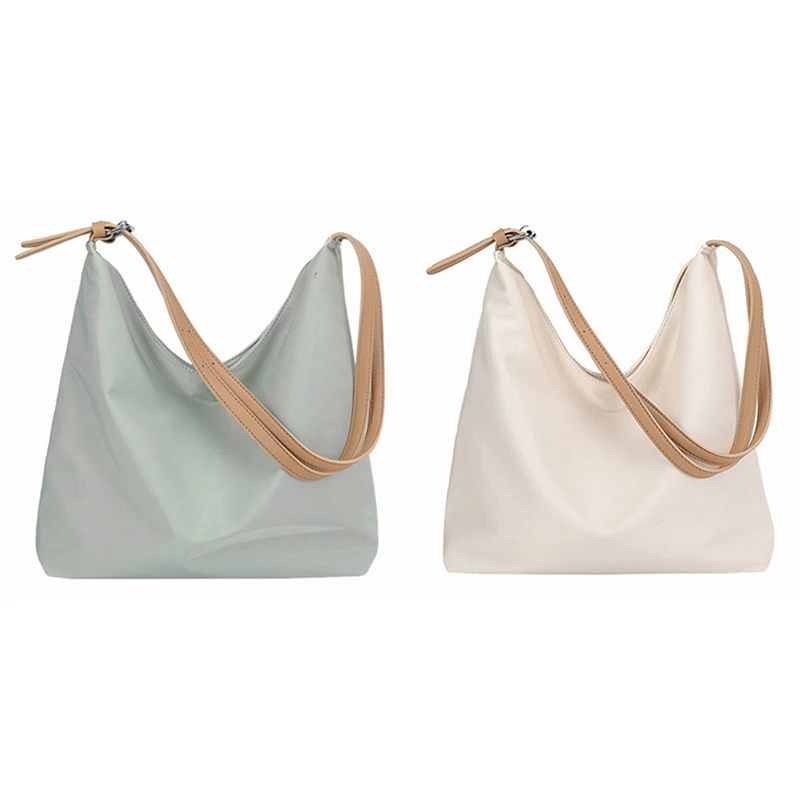 2X кожаная женская Холщовая Сумка через плечо, вместительная сумка для покупок зеленого и белого цвета 
2X кожаная женская Холщовая Сумка через плечо, вместительная сумка для покупок зеленого и белого цвета