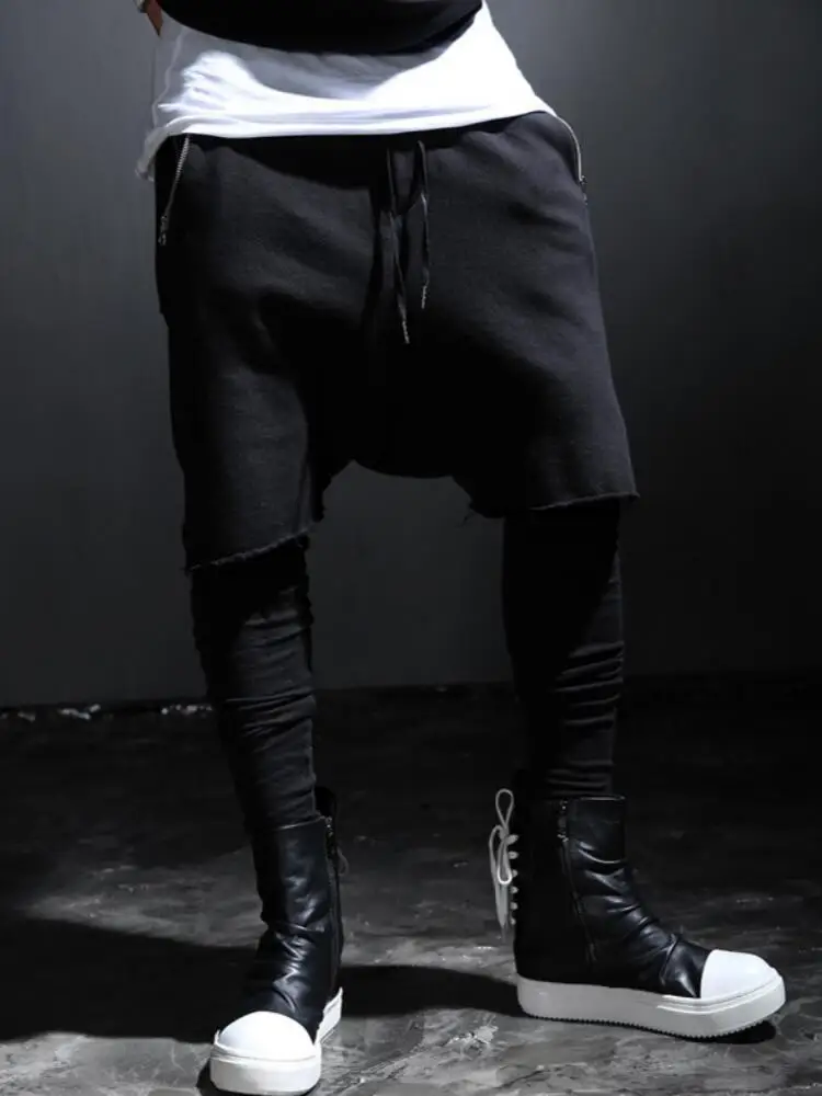 Summer Men's New Fashion Personality Custom Large Size All-match Casual Fake Two-piece Low-crotch Baggy Pants 27-44
Summer Men's New Fashion Personality Custom Large Size All-match Casual Fake Two-piece Low-crotch Baggy Pants 27-44