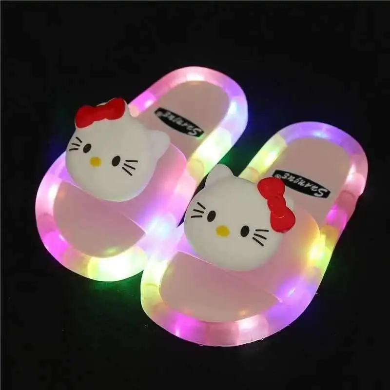 New Hello Kitty Children's Slippers Summer Glowing Net Red Non-slip Indoor and Outdoor Cute Cartoon Sandals and Slippers
New Hello Kitty Children's Slippers Summer Glowing Net Red Non-slip Indoor and Outdoor Cute Cartoon Sandals and Slippers