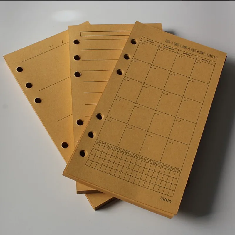 Сменные внутренние страницы Kcraft формата А5/А6, 40 листов
Сменные внутренние страницы Kcraft формата А5/А6, 40 листов