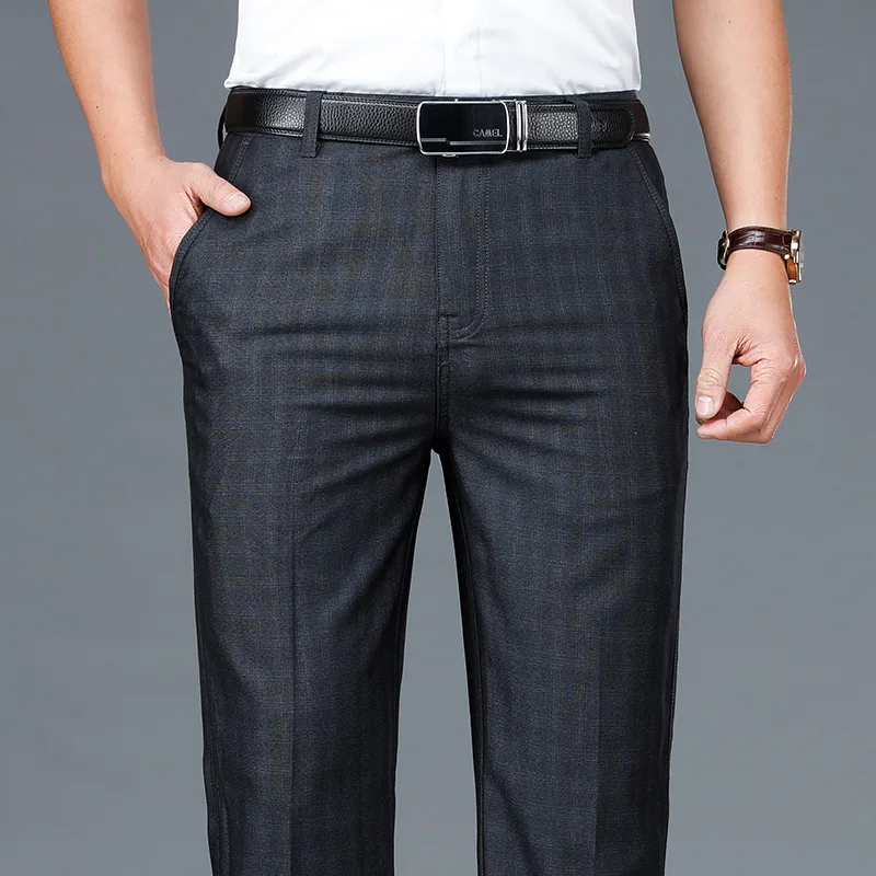 Fashion Plaid Men's Suit Pants Spring Summer Thin Straight Elasticity Comfortable Luxury Male Business Casual Trousers
Fashion Plaid Men's Suit Pants Spring Summer Thin Straight Elasticity Comfortable Luxury Male Business Casual Trousers