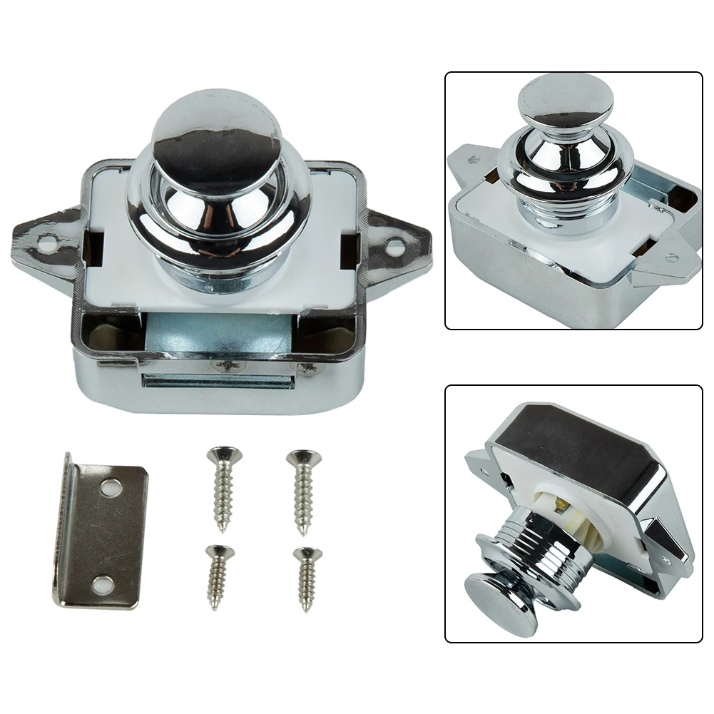 1pcs Camper Car Push Lock Diameter 26mm RV Caravan Boat Motor Home Cabinet Drawer Latch Button Locks For Furniture Hardware
1pcs Camper Car Push Lock Diameter 26mm RV Caravan Boat Motor Home Cabinet Drawer Latch Button Locks For Furniture Hardware