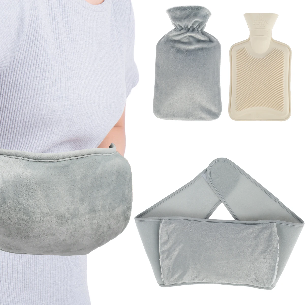 Hot Water Bottle 1L Large Rubber Hot Water Bag with Soft Hand Waist Warmer Cover Portable Winter Hot Water Bottle Leak-proof Hot
Hot Water Bottle 1L Large Rubber Hot Water Bag with Soft Hand Waist Warmer Cover Portable Winter Hot Water Bottle Leak-proof Hot