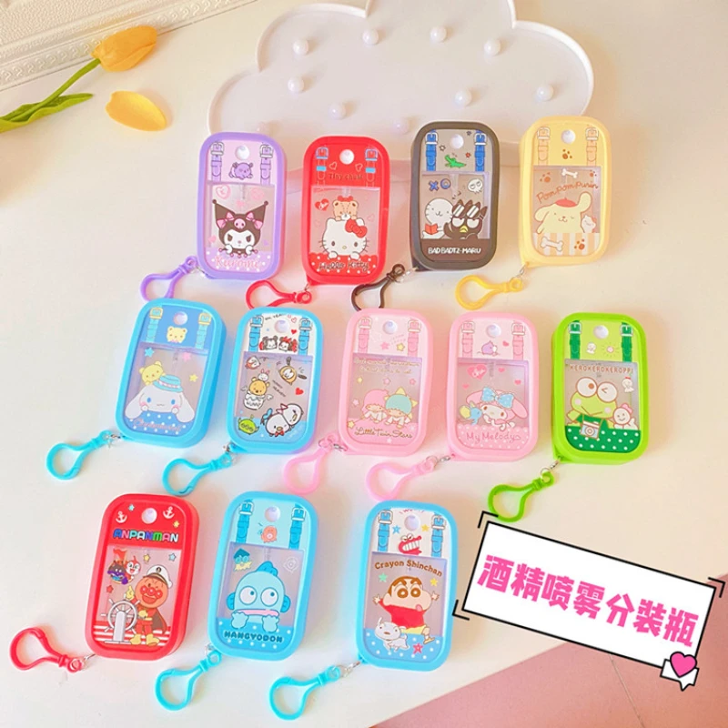 45ML Cartoon Anime Melody Kuromi Kawaii Portable Cherrys Blossoms Perfume Alcohol Disinfectant Water Empty Spray Bottle Keychain
45ML Cartoon Anime Melody Kuromi Kawaii Portable Cherrys Blossoms Perfume Alcohol Disinfectant Water Empty Spray Bottle Keychain