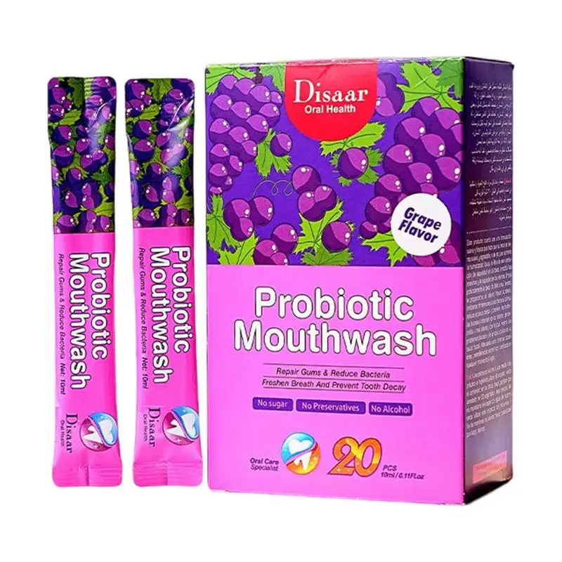 

Mouth Rinse Packet Mouthwash For Bad Breath No Travel Size Mouthwash Oral Cleaner Teeth Stains Reduction Fresher Breath