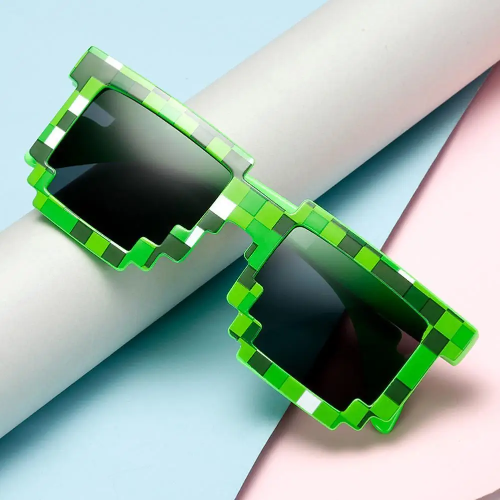 2022 Fashion Cosplay Sunglasses Adults Kids Action Game Toy Vintage Square Pixel Mosaic Glasses Toys Children Gift
2022 Fashion Cosplay Sunglasses Adults Kids Action Game Toy Vintage Square Pixel Mosaic Glasses Toys Children Gift