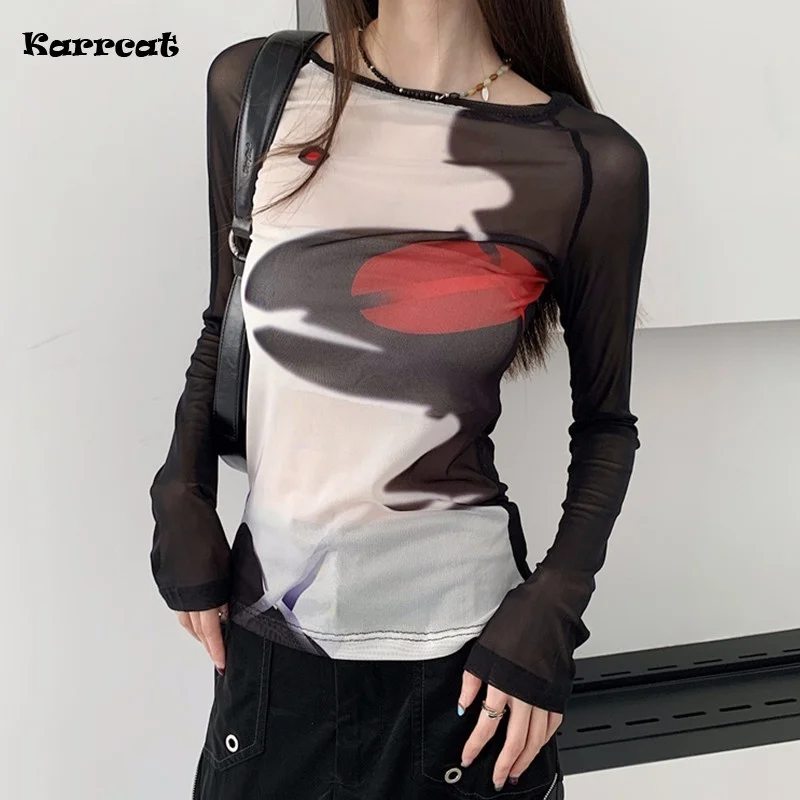 Cyber esh Tops Grunge Aesthetics Print T-shirt Japanese Harajuku Tie Dye Chic T Shirt Fashion Streetwear 00s
Cyber esh Tops Grunge Aesthetics Print T-shirt Japanese Harajuku Tie Dye Chic T Shirt Fashion Streetwear 00s