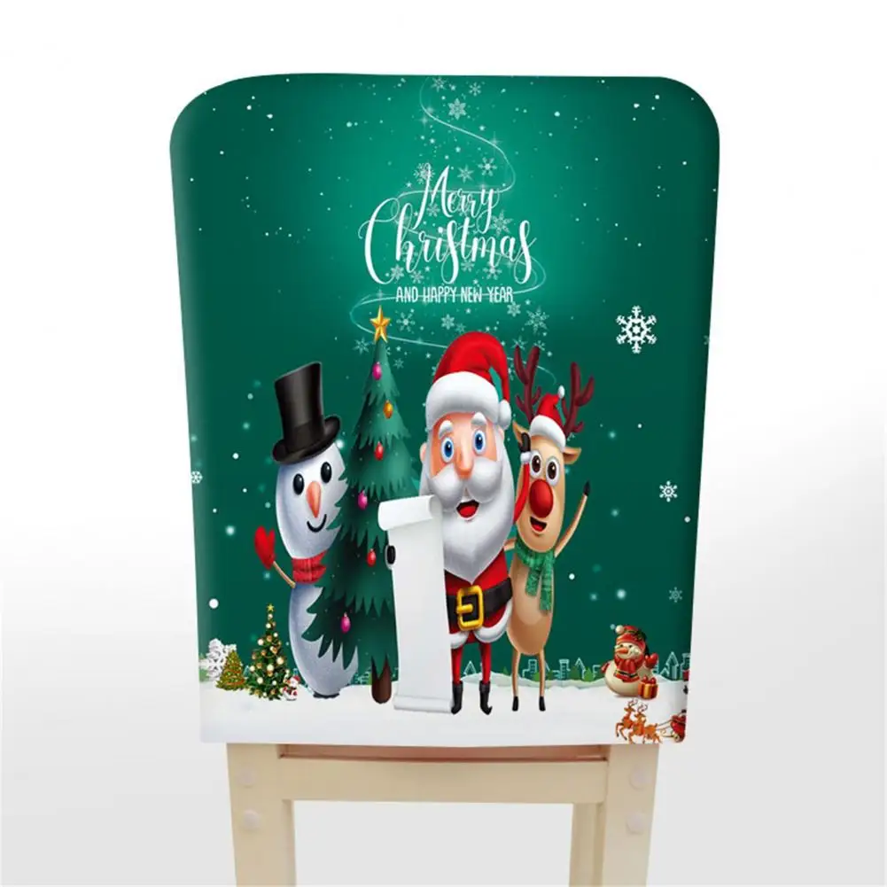 Christmas Chair Cover Soft Chair Cover Santa Claus Elk Pattern Chair Protecting Cover
Christmas Chair Cover Soft Chair Cover Santa Claus Elk Pattern Chair Protecting Cover