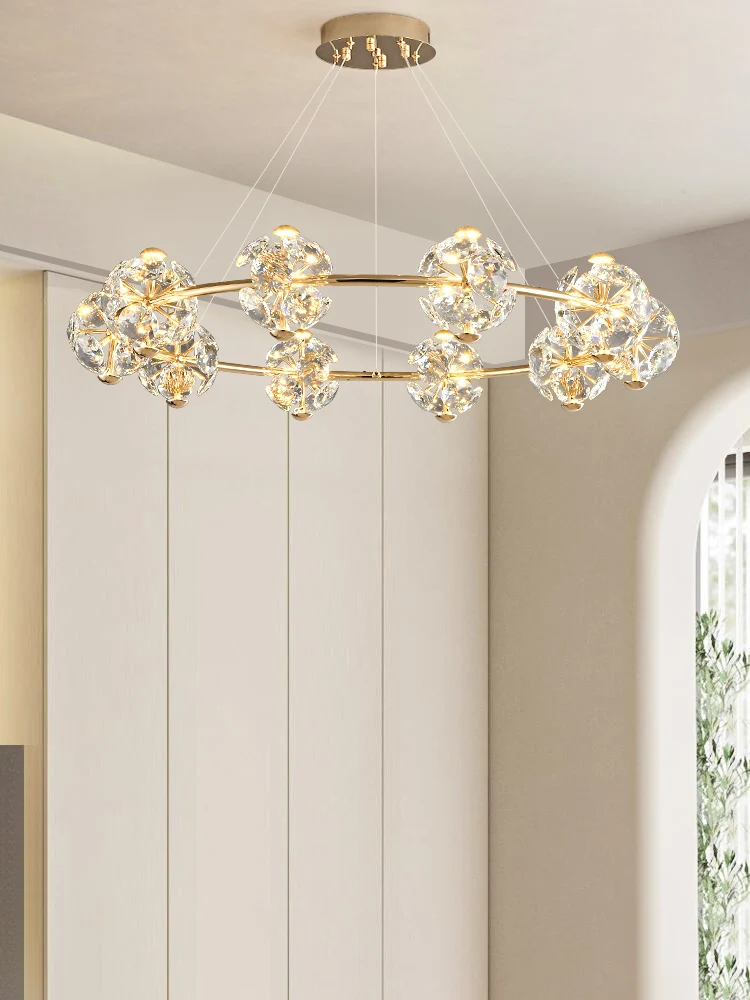 French Entry Lux Living Room Crystal Chandelier Modern Minimalist Creative Artistic Dandelion Garland Bedroom Dining Room
French Entry Lux Living Room Crystal Chandelier Modern Minimalist Creative Artistic Dandelion Garland Bedroom Dining Room