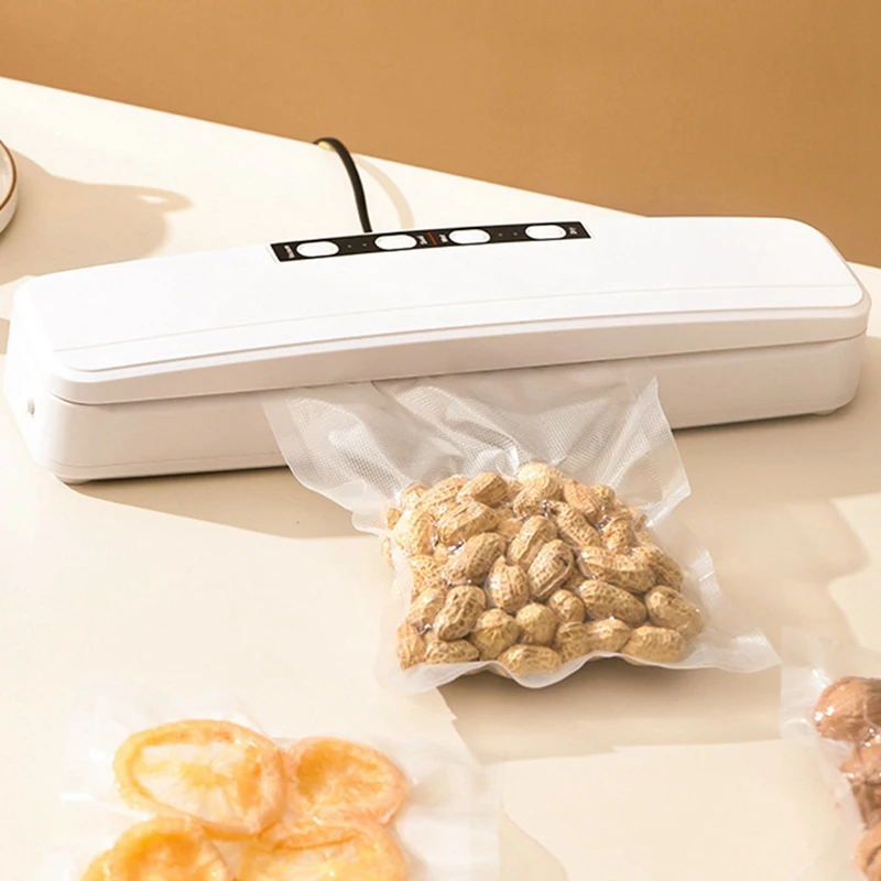 Home Automatic Vacuum Sealer Packaging Machine Wet And Dry Sealing Food Storage Includes 10 Seal Bags US Plug
Home Automatic Vacuum Sealer Packaging Machine Wet And Dry Sealing Food Storage Includes 10 Seal Bags US Plug