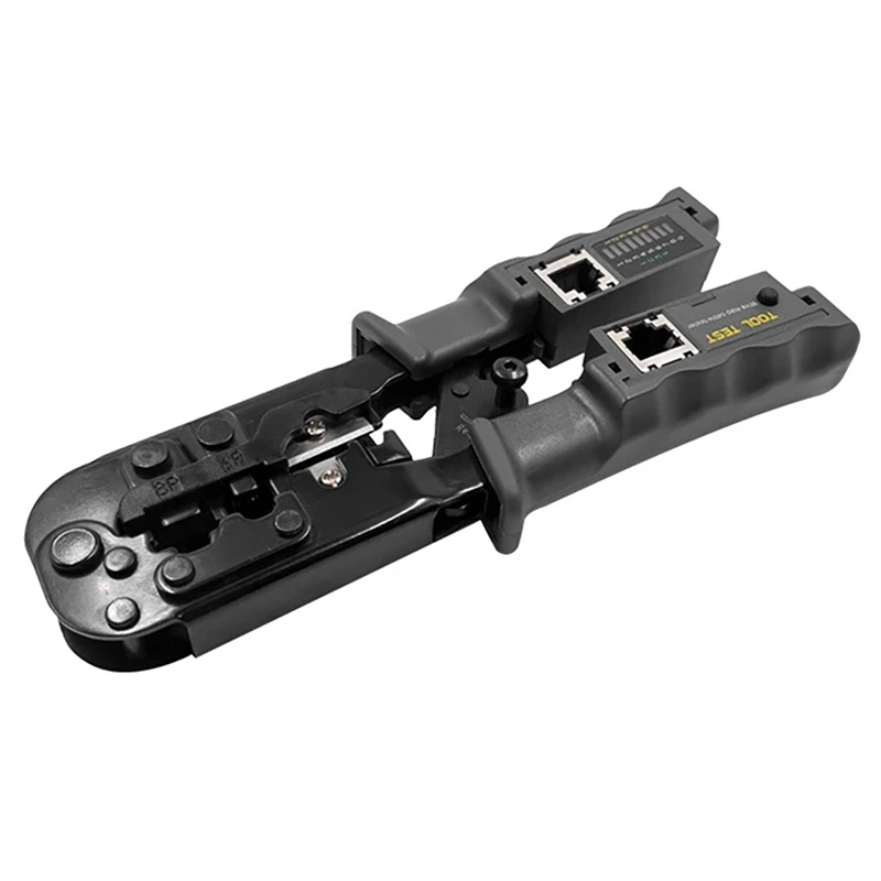 Многофункциональные плоскогубцы для сетевого кабеля RJ45 /CAT5/CAT6, с нажимной головкой 8P, 6P и 4P, с характеристиками тестера
Многофункциональные плоскогубцы для сетевого кабеля RJ45 /CAT5/CAT6, с нажимной головкой 8P, 6P и 4P, с характеристиками тестера