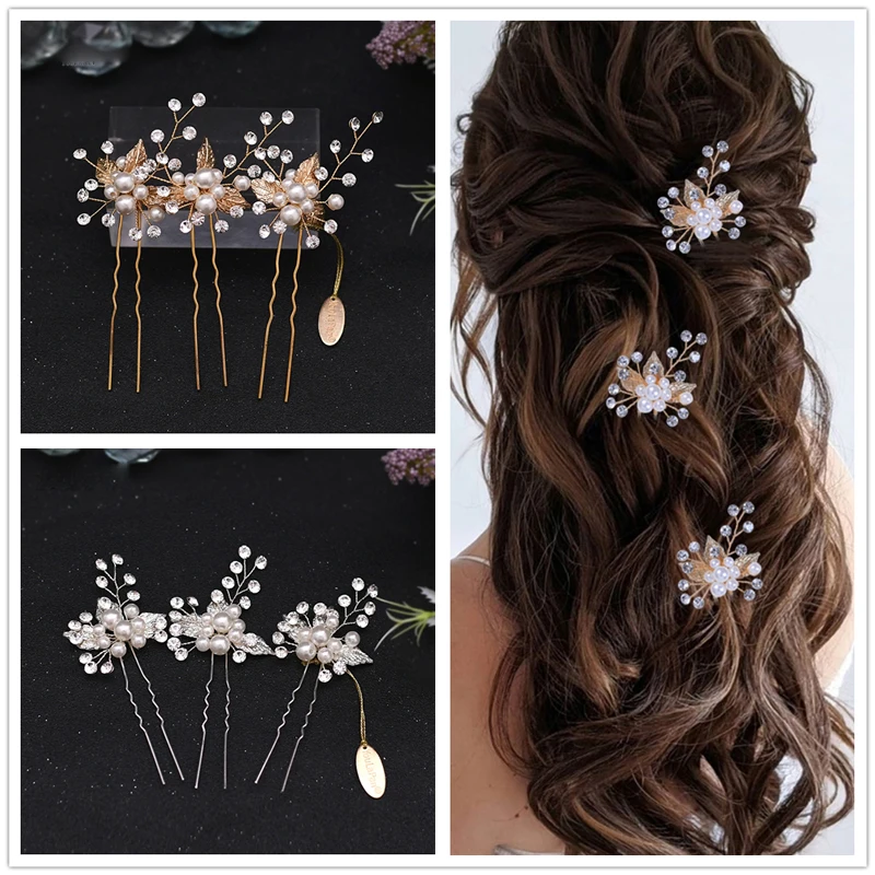 Bridal U-shaped Pin Metal Barrette Clip Hairpins Rhinestone Pearl Women Hair Accessories Wedding Hairstyle Braiding Tools
Bridal U-shaped Pin Metal Barrette Clip Hairpins Rhinestone Pearl Women Hair Accessories Wedding Hairstyle Braiding Tools
