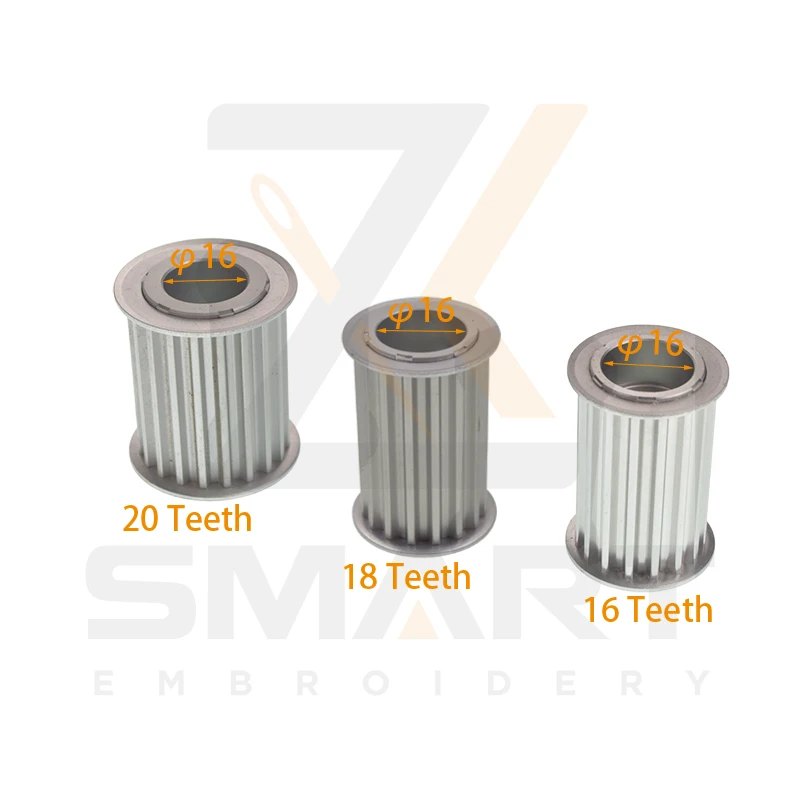 Шкив для вышивальной машины Tajima SWF S5M 16/18/20 зубьев 35 мм ширина 501470050S11 UN110030A000 501470050S10 501470040000
Шкив для вышивальной машины Tajima SWF S5M 16/18/20 зубьев 35 мм ширина 501470050S11 UN110030A000 501470050S10 501470040000