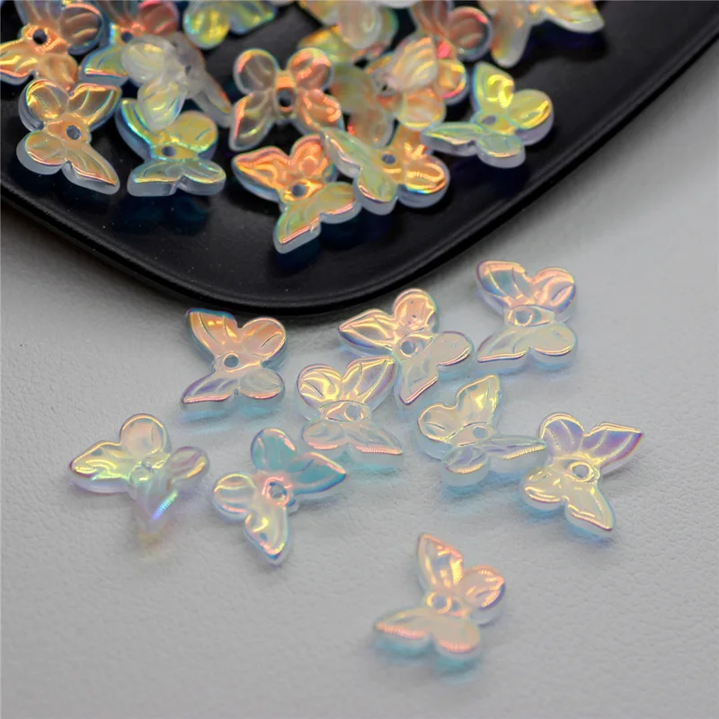 50pcs/batch Small Butterfly Shape Beads Multi Gradient Colored Glass Beads for Jewelry Sewing Making Handmade DIY Accessories
50pcs/batch Small Butterfly Shape Beads Multi Gradient Colored Glass Beads for Jewelry Sewing Making Handmade DIY Accessories