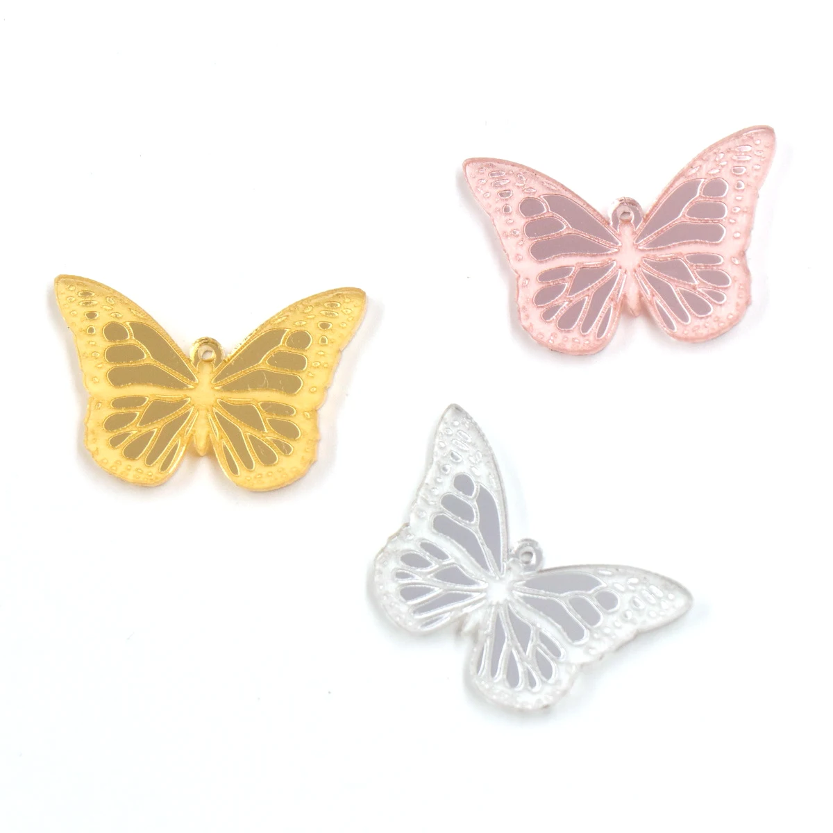 Set of 6 Engraved Butterfly For Earrings Rose Gold Mirror Acrylic Jewelry Making Accessories
Set of 6 Engraved Butterfly For Earrings Rose Gold Mirror Acrylic Jewelry Making Accessories