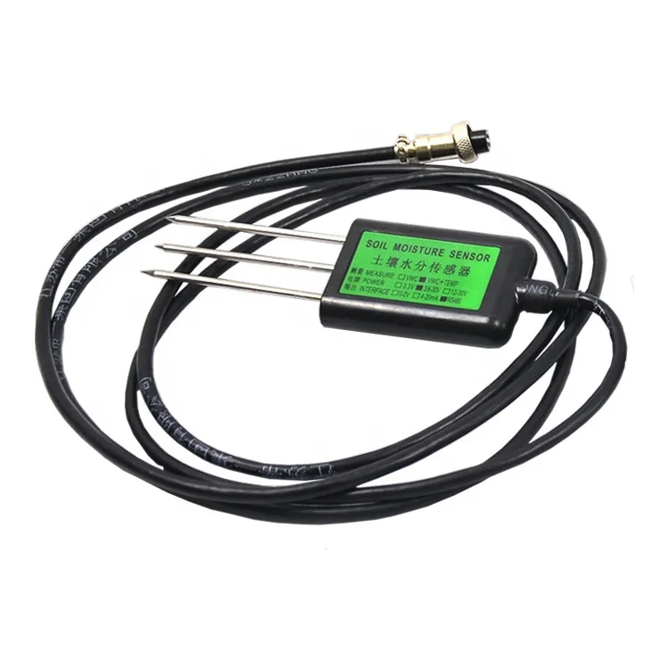 Soil Moisture Sensor Soil Ph Sensor RS485 Soil Temperature Humidity Moisture Conductivity EC PH Sensor
Soil Moisture Sensor Soil Ph Sensor RS485 Soil Temperature Humidity Moisture Conductivity EC PH Sensor