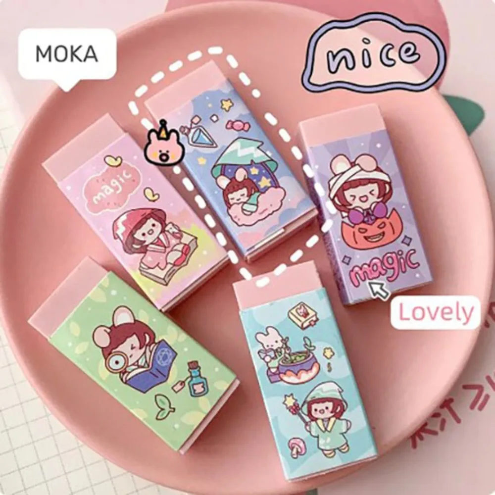 Rubber Cute Eraser Durable Material Safety Wipe Clean Cartoon Animal Bunny Peach Eraser School Student Supplies
Rubber Cute Eraser Durable Material Safety Wipe Clean Cartoon Animal Bunny Peach Eraser School Student Supplies