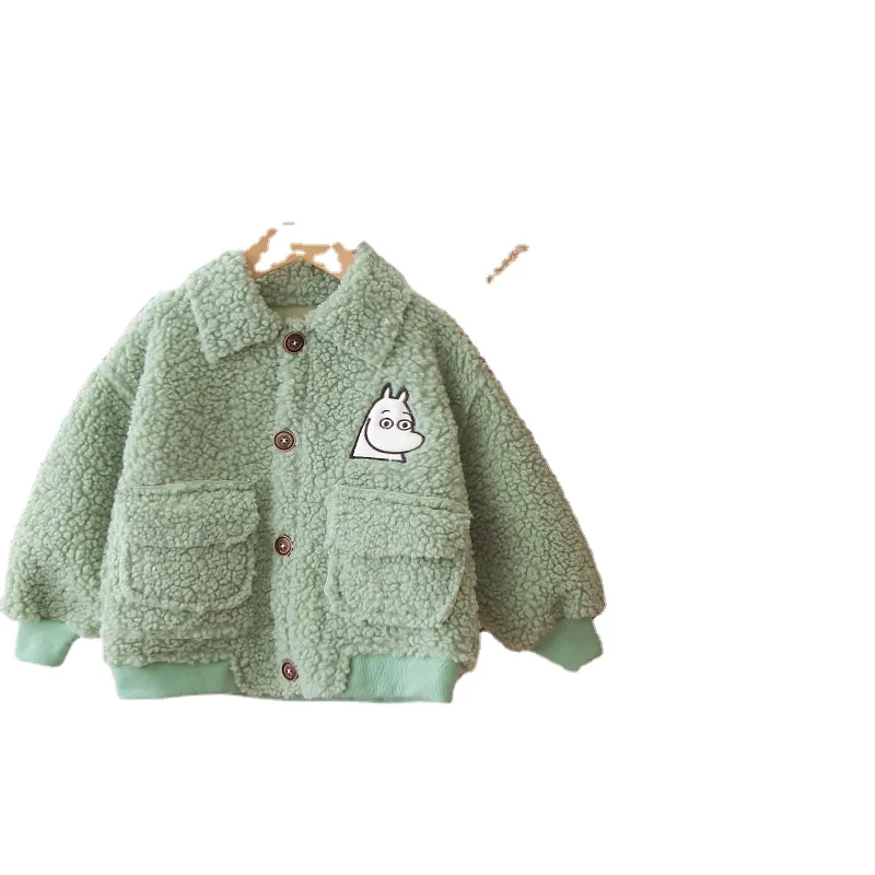 2022 Winter New 1-4 Years Old Children Clothing Girl Jacket Baby Girl Jacket Cartoon Wool Sweater Coat Children Lapel Boy Jacket
2022 Winter New 1-4 Years Old Children Clothing Girl Jacket Baby Girl Jacket Cartoon Wool Sweater Coat Children Lapel Boy Jacket