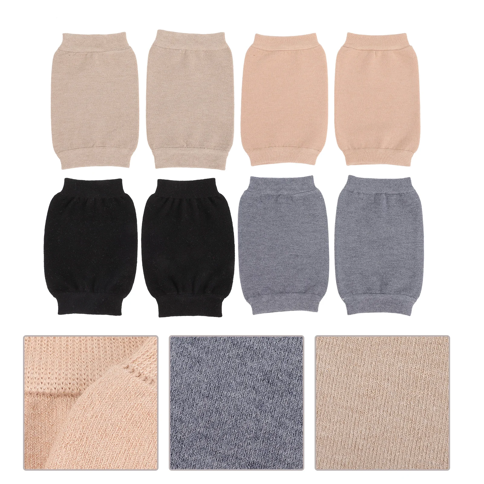 4 Pairs Leg Warmers Elderly Knee Warmer Elastic Knee Sleeves for Women Men 
4 Pairs Leg Warmers Elderly Knee Warmer Elastic Knee Sleeves for Women Men