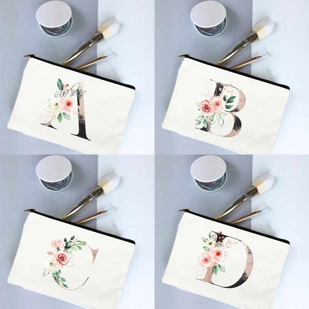 Pink Flower Alphabet Cosmetic Bag Women Makeup Cases Travel Portable Toiletries Organizer Pouch Harajuku Casual Storage Purse
Pink Flower Alphabet Cosmetic Bag Women Makeup Cases Travel Portable Toiletries Organizer Pouch Harajuku Casual Storage Purse