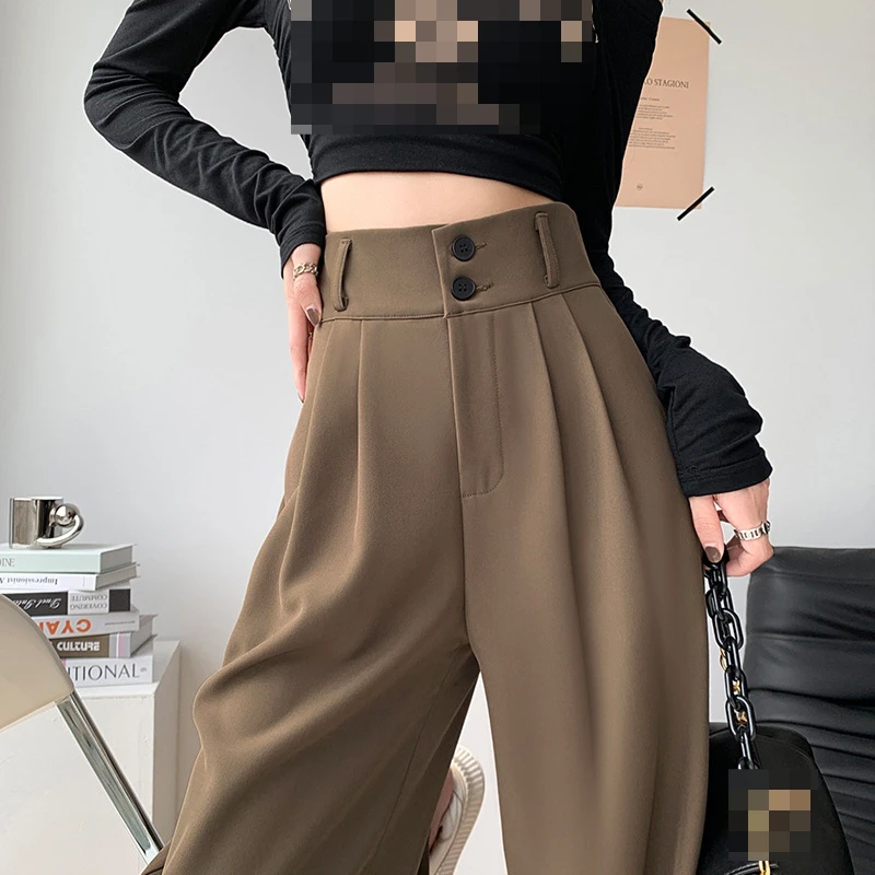 New Fashion Women's Pants 2023 High Waist Wide Leg Loose and Thin Straight Trousers Draping Floor Casual Pants Pants for Women
New Fashion Women's Pants 2023 High Waist Wide Leg Loose and Thin Straight Trousers Draping Floor Casual Pants Pants for Women
