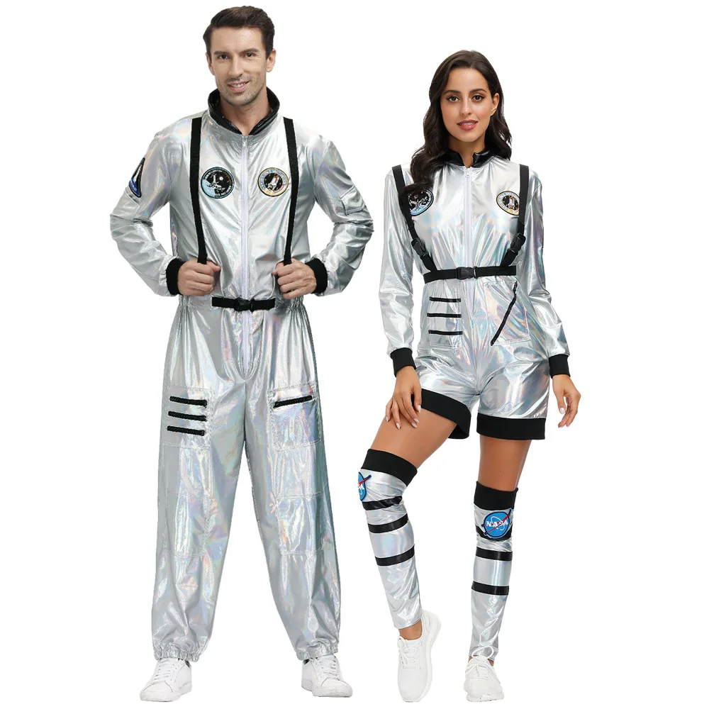 Astronaut Costume Men Silver Astronaut Alien Spaceman Cosplay Helmet Carnival Adult Women Pilots Outfits
Astronaut Costume Men Silver Astronaut Alien Spaceman Cosplay Helmet Carnival Adult Women Pilots Outfits