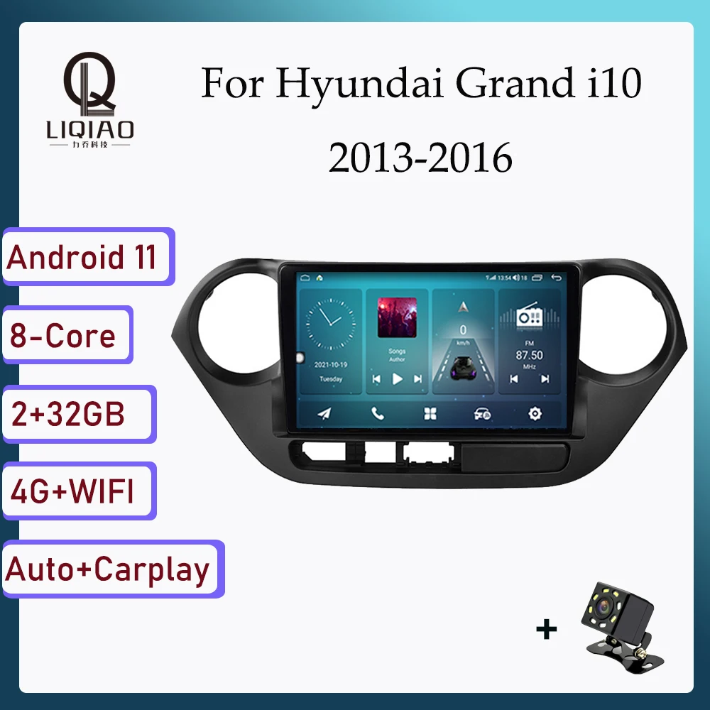 2 Din Carplay Auto Car Radio For Hyundai Grand I10 2013-2016 Android Car Multimedia Player Head Unit GPS Navi Bluetooth USB SWC
2 Din Carplay Auto Car Radio For Hyundai Grand I10 2013-2016 Android Car Multimedia Player Head Unit GPS Navi Bluetooth USB SWC