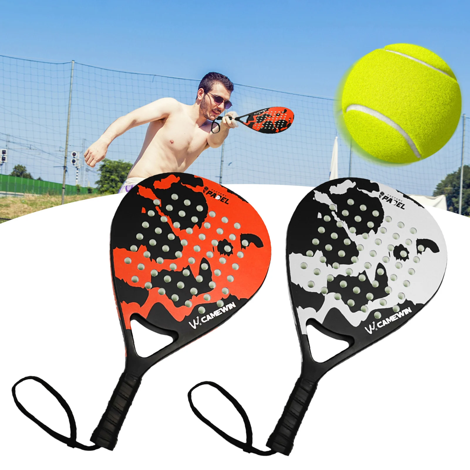Paddle Tennis Racquets Paddle Tennis Rackets With Carry Bag EVA Memory Foam Core Paddle Racket With Carry Bag For Tennis
Paddle Tennis Racquets Paddle Tennis Rackets With Carry Bag EVA Memory Foam Core Paddle Racket With Carry Bag For Tennis