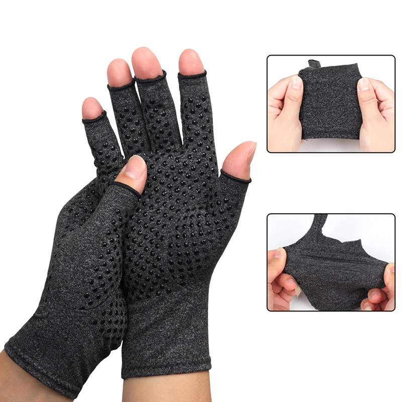 1Pair Compression Arthritis Gloves Wrist Support Cotton Joint Pain Relief Hand Brace Lightweight Breathable Durable LongLasting
1Pair Compression Arthritis Gloves Wrist Support Cotton Joint Pain Relief Hand Brace Lightweight Breathable Durable LongLasting