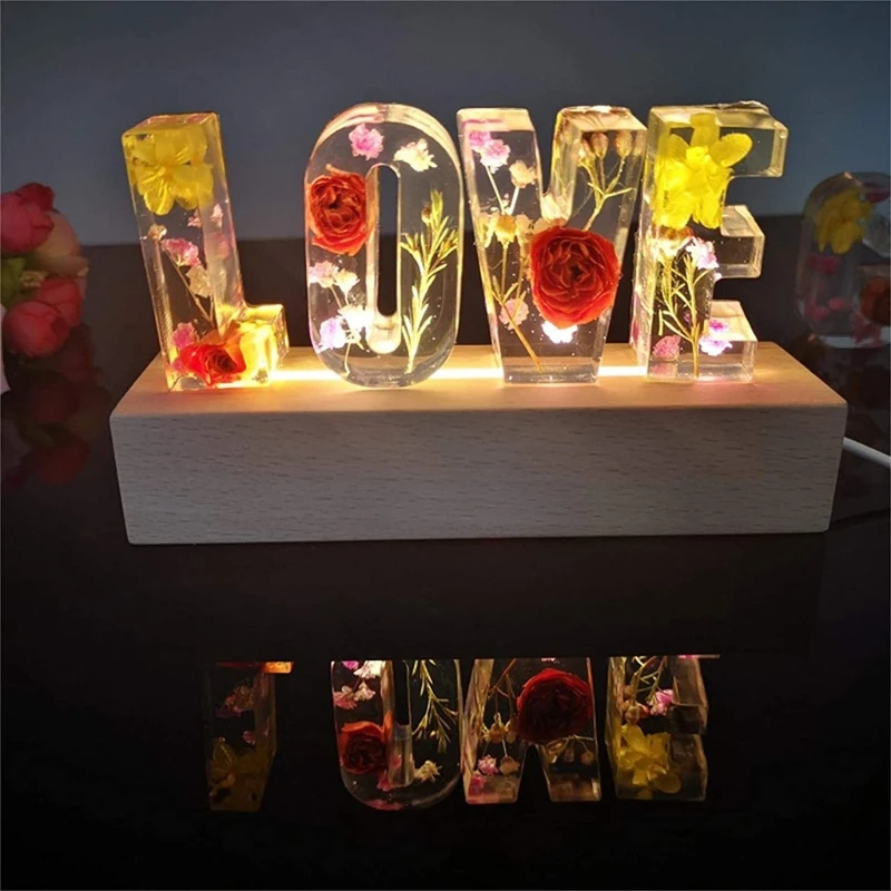 69HB Alphabet Epoxy Resin Mold with LED Light Dispaly Base English Letters Pendant Casting Silicone Mould DIY Crafts Jewelry
69HB Alphabet Epoxy Resin Mold with LED Light Dispaly Base English Letters Pendant Casting Silicone Mould DIY Crafts Jewelry
