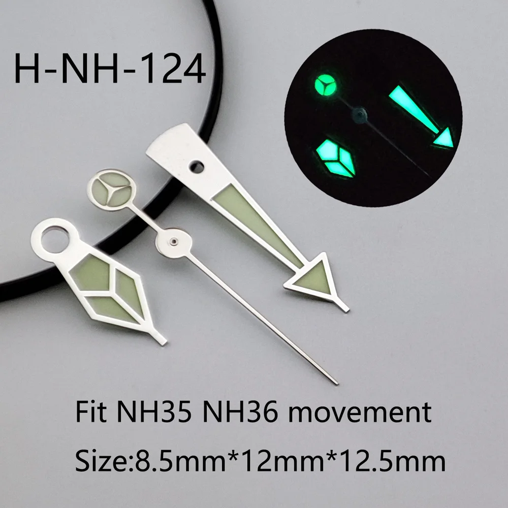SUB/SKX007 Watch Pointer NH35 Green Glow Pointer Suitable for NH35 Pointer Nh36 Movement Watch Accessories
SUB/SKX007 Watch Pointer NH35 Green Glow Pointer Suitable for NH35 Pointer Nh36 Movement Watch Accessories