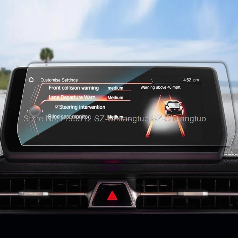 Защитная пленка для ПЭТ-экрана для Toyota Supra 2020 2021 2022 2023 8,8 дюйма, автомобильный радиоприемник, GPS-навигация, аксессуары против царапин
Защитная пленка для ПЭТ-экрана для Toyota Supra 2020 2021 2022 2023 8,8 дюйма, автомобильный радиоприемник, GPS-навигация, аксессуары против царапин