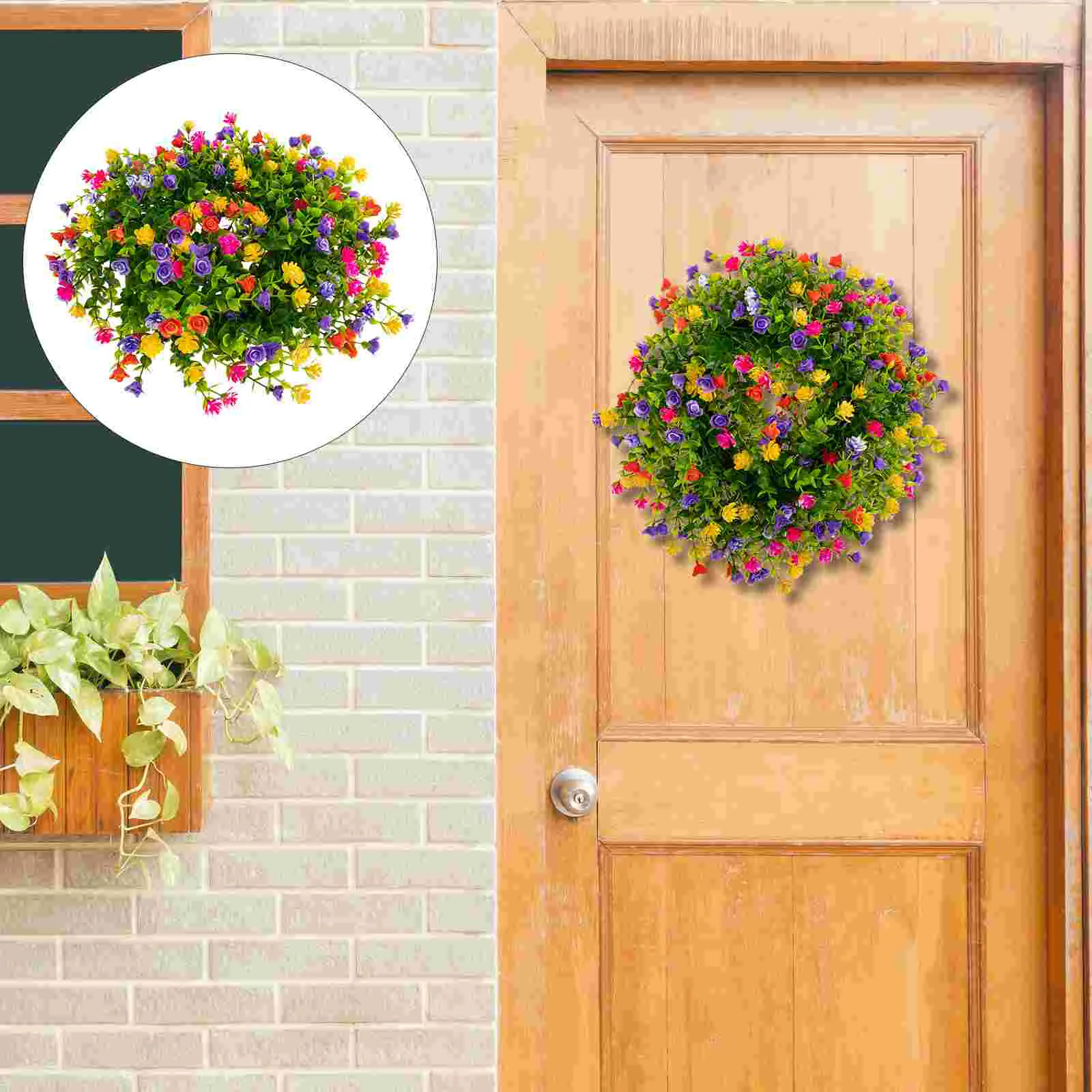 Artificial Green Wreath Flower Wall Wreath Easter Door Wreath Door Welcome Wreath Artificial Wreath
Artificial Green Wreath Flower Wall Wreath Easter Door Wreath Door Welcome Wreath Artificial Wreath