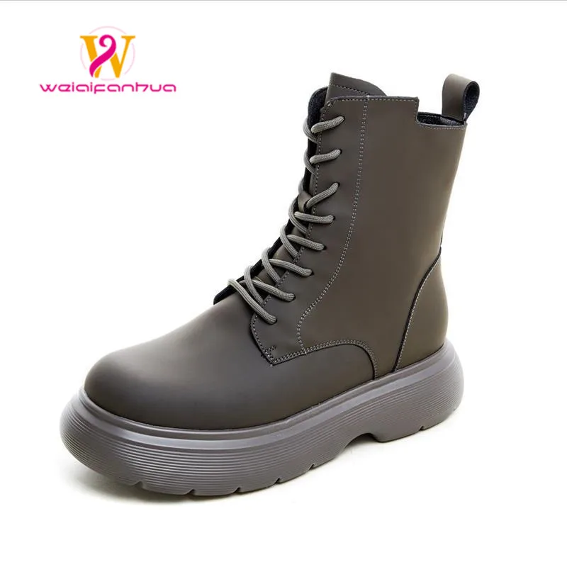 Marton Boots Women's Spring Autumn 2022 New Leather British Thick Soled Mid-tube Short Boots Couple Vintage Motorcycle Bootsshoe
Marton Boots Women's Spring Autumn 2022 New Leather British Thick Soled Mid-tube Short Boots Couple Vintage Motorcycle Bootsshoe