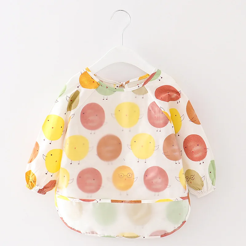 Cute Baby Kids Bibs With Full Long Sleeve Waterproof Colorful Infant Children Bandana Toddler Weaning Feeding Bib Aprons Stuff 
Cute Baby Kids Bibs With Full Long Sleeve Waterproof Colorful Infant Children Bandana Toddler Weaning Feeding Bib Aprons Stuff