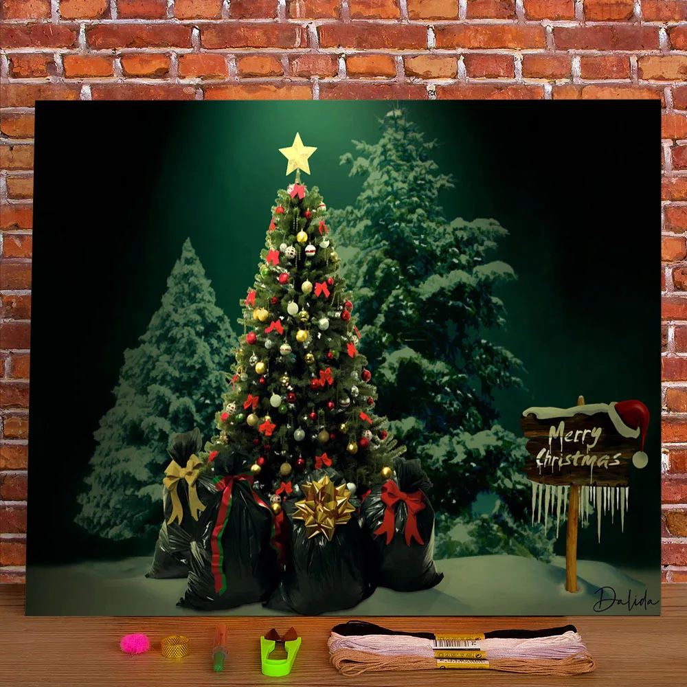 Christmas Tree Printed 11CT Cross-Stitch Kit DIY Embroidery DMC Threads Needlework Knitting Hobby Handmade Package Stamped
Christmas Tree Printed 11CT Cross-Stitch Kit DIY Embroidery DMC Threads Needlework Knitting Hobby Handmade Package Stamped