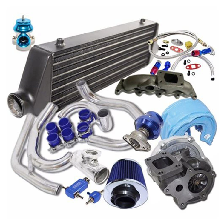 

Complet Turbo Kit T3/T4 Turbo and Black Intercooler for 00-05 Volkswagen Golf/ Jetta 1.8T