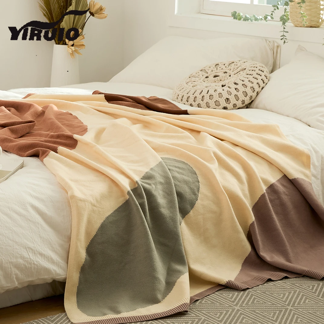YIRUIO Bohemian Contrast Color Plaid Blanket Elegant Boho Home Decor Delicate Soft Knitted Sofa Bed Cover Tapestry Throw Blanket
YIRUIO Bohemian Contrast Color Plaid Blanket Elegant Boho Home Decor Delicate Soft Knitted Sofa Bed Cover Tapestry Throw Blanket