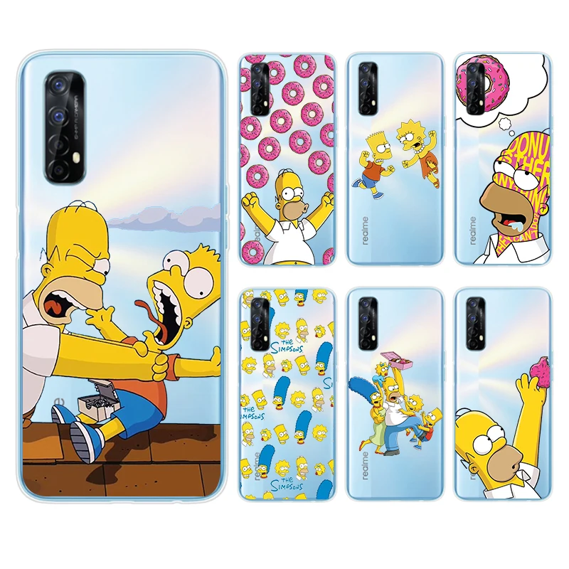 Homer Simpson Transparent Shell For Realme 2 3 3i 5 5S 5i 6 6i 6S 7 7i Global X7 Pro 5G Phone Case Coque
Homer Simpson Transparent Shell For Realme 2 3 3i 5 5S 5i 6 6i 6S 7 7i Global X7 Pro 5G Phone Case Coque