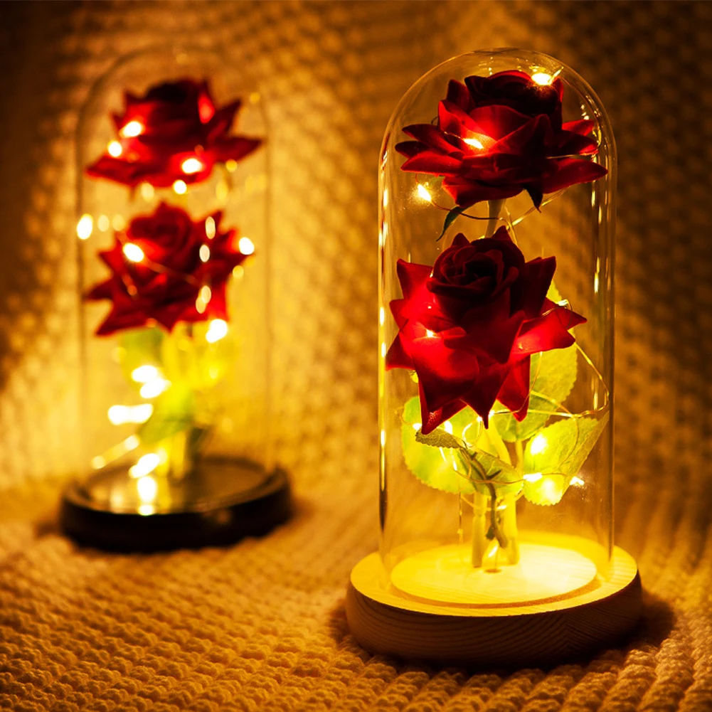 Flower Beauty and the Beast Led Eternal Rose in Glass Christmas Artificial Flowers for Decor Wedding New Year gifts for Home
Flower Beauty and the Beast Led Eternal Rose in Glass Christmas Artificial Flowers for Decor Wedding New Year gifts for Home