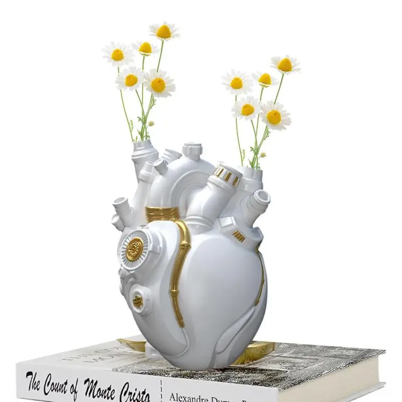 Heart Vases For Flowers Creative Heart Art Resin Flower Pot Desktop Centerpiece Home Decoration For Living Room Bathroom Dining
Heart Vases For Flowers Creative Heart Art Resin Flower Pot Desktop Centerpiece Home Decoration For Living Room Bathroom Dining