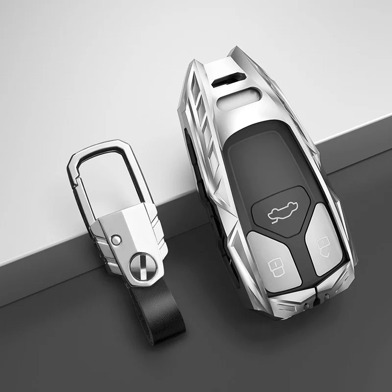 Metal Car Key Case Cover Key Shells Holder For Audi A6 A5 Q7 S4 S5 A4 B9 Q7 A4L 4m TT TTS RS 8S 2016 2017 2018 Accessories
Metal Car Key Case Cover Key Shells Holder For Audi A6 A5 Q7 S4 S5 A4 B9 Q7 A4L 4m TT TTS RS 8S 2016 2017 2018 Accessories