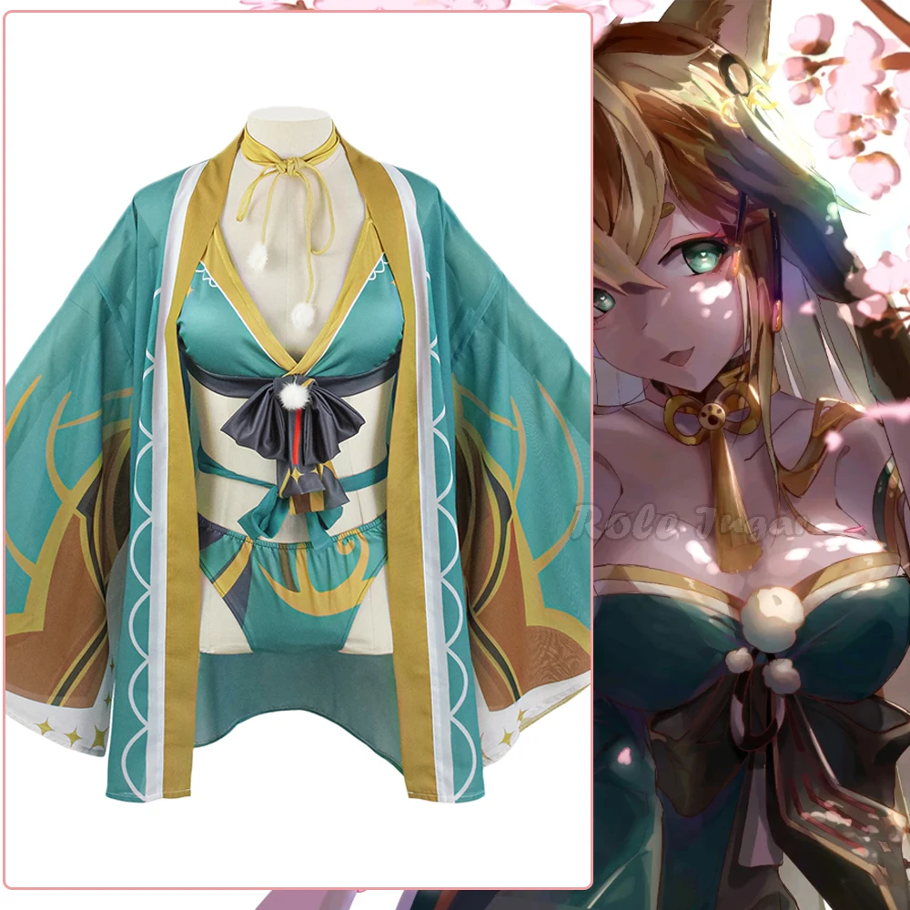 Игра Genshin Impact Ms Hina сексуальный летний купальник бикини косплей костюм парик женский купальник полный комплект карнавальный костюм на Хэлло...
Игра Genshin Impact Ms Hina сексуальный летний купальник бикини косплей костюм парик женский купальник полный комплект карнавальный костюм на Хэлло...